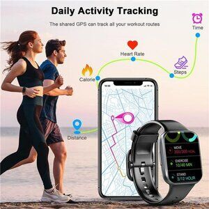 Smart Watch for Men Women, Fitness Tracker 1.69" IP68 Waterproof for  Android